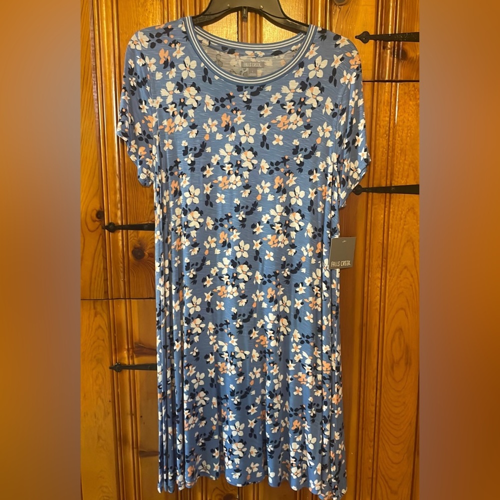 blue tshirt dress